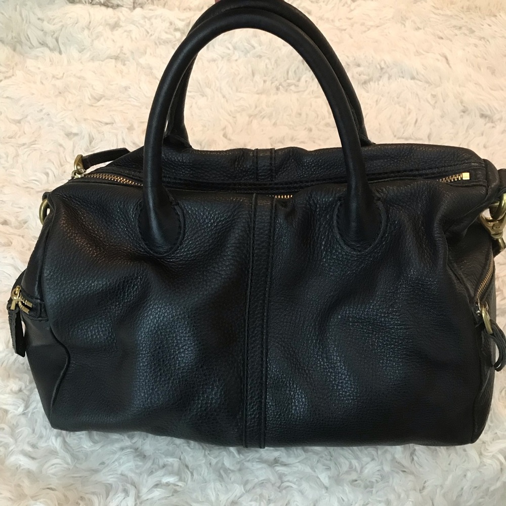 Black Fossil Purse